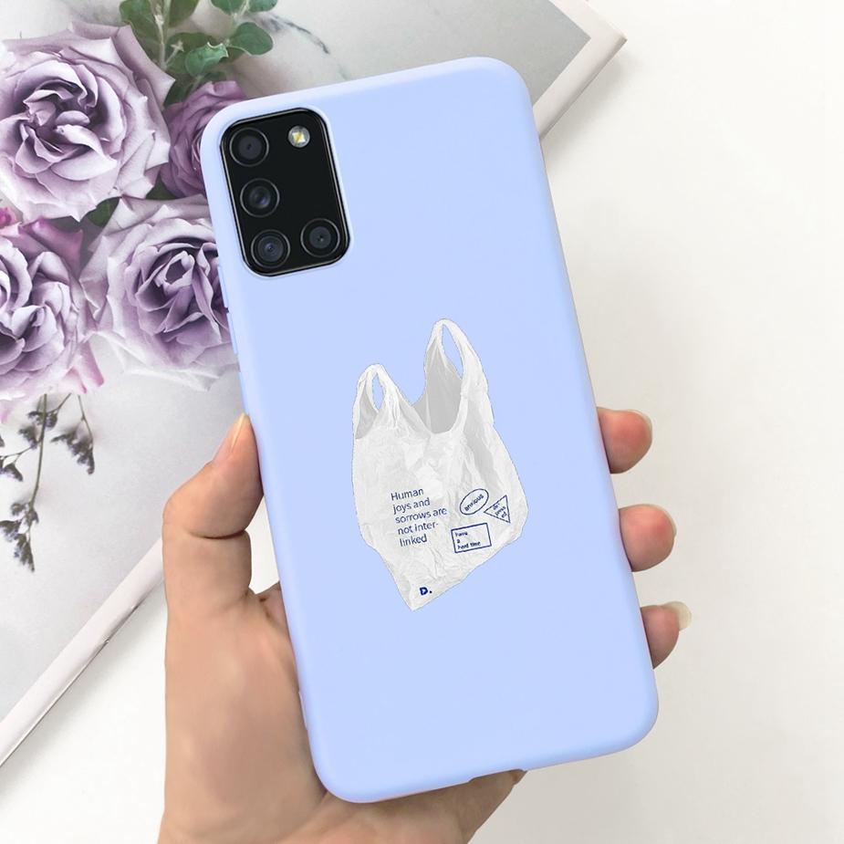 For Samsung Galaxy A51 A71 Case A515F A715F Cute Fashion Cartoon Painted Phone Case For Samsung A51 A 31 41 71 Soft Cover Bumper
