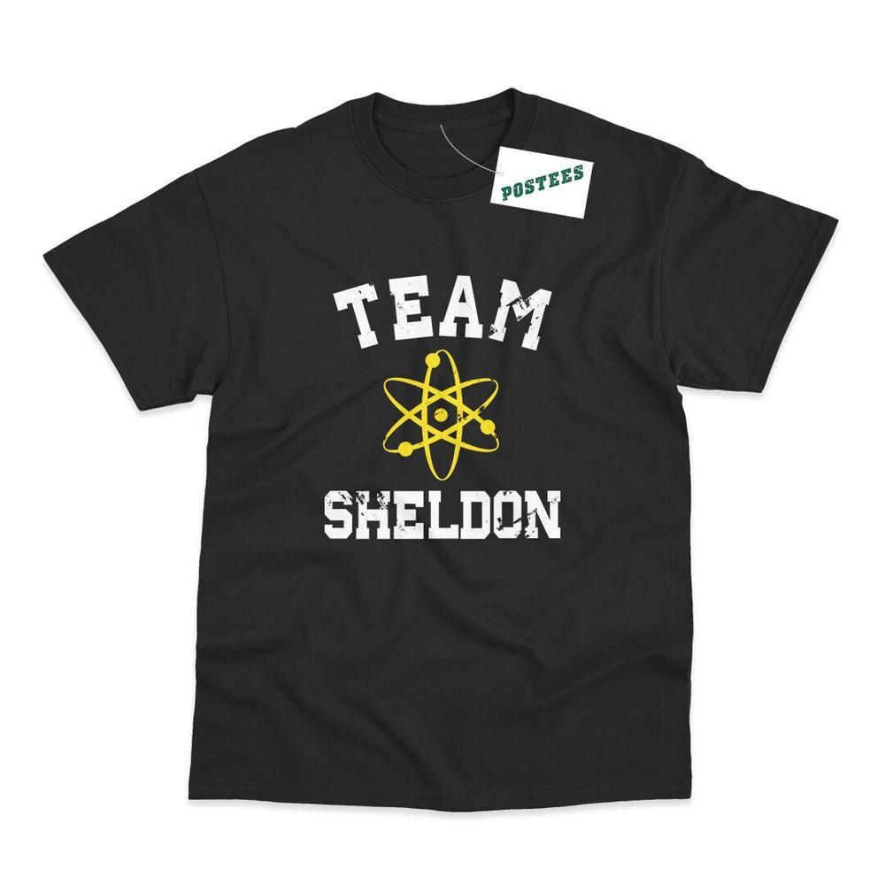 

Team Sheldon Inspired By The Big Bang Theory DTG Printed T-Shirt 4XL