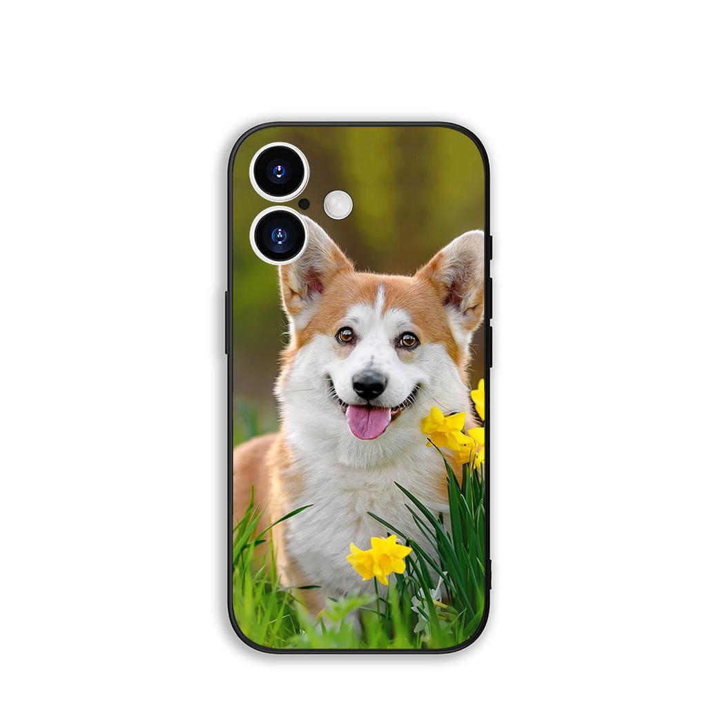 Handyhülle Haustier Süßer Hund Corgi für Samsung Galaxy A36 A17 A26 A07 A35 A54 A53 A13 A33 A34 S8 S9 S20 S21 FE S10 Plus Hülle