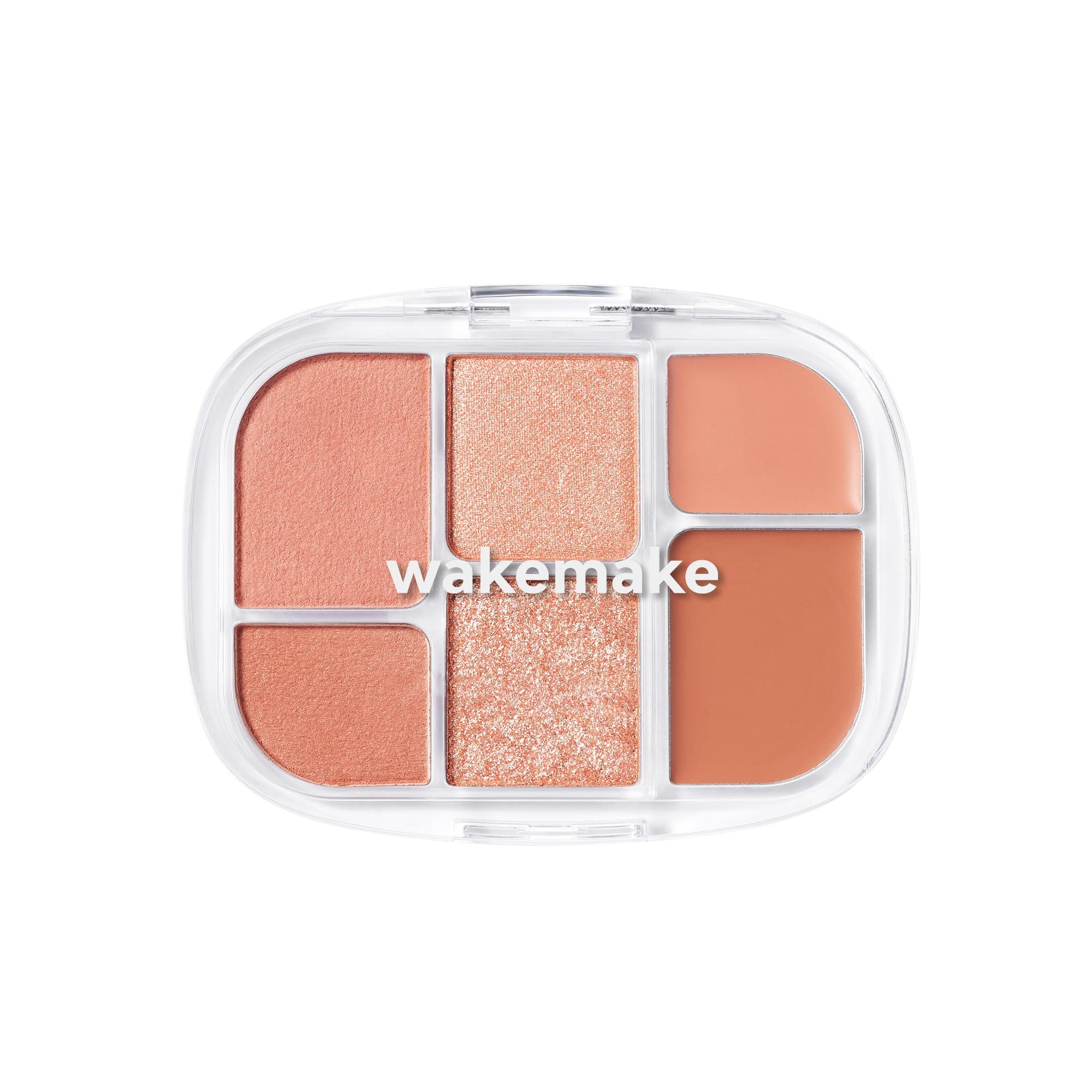 

wakemake Soft Sheer 01 Коралловый Набор лучшей косметики, включающий и хайлайтер для полупрозрачного Популярная корейская косметика для Мультипалетки Hertz,