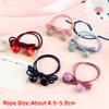 2pcs/set Fashion Cute Bowknot Hair Band for Girls Women Pink Ball Cube Decoration Headband Hair Accessories Holder Headwear Gift