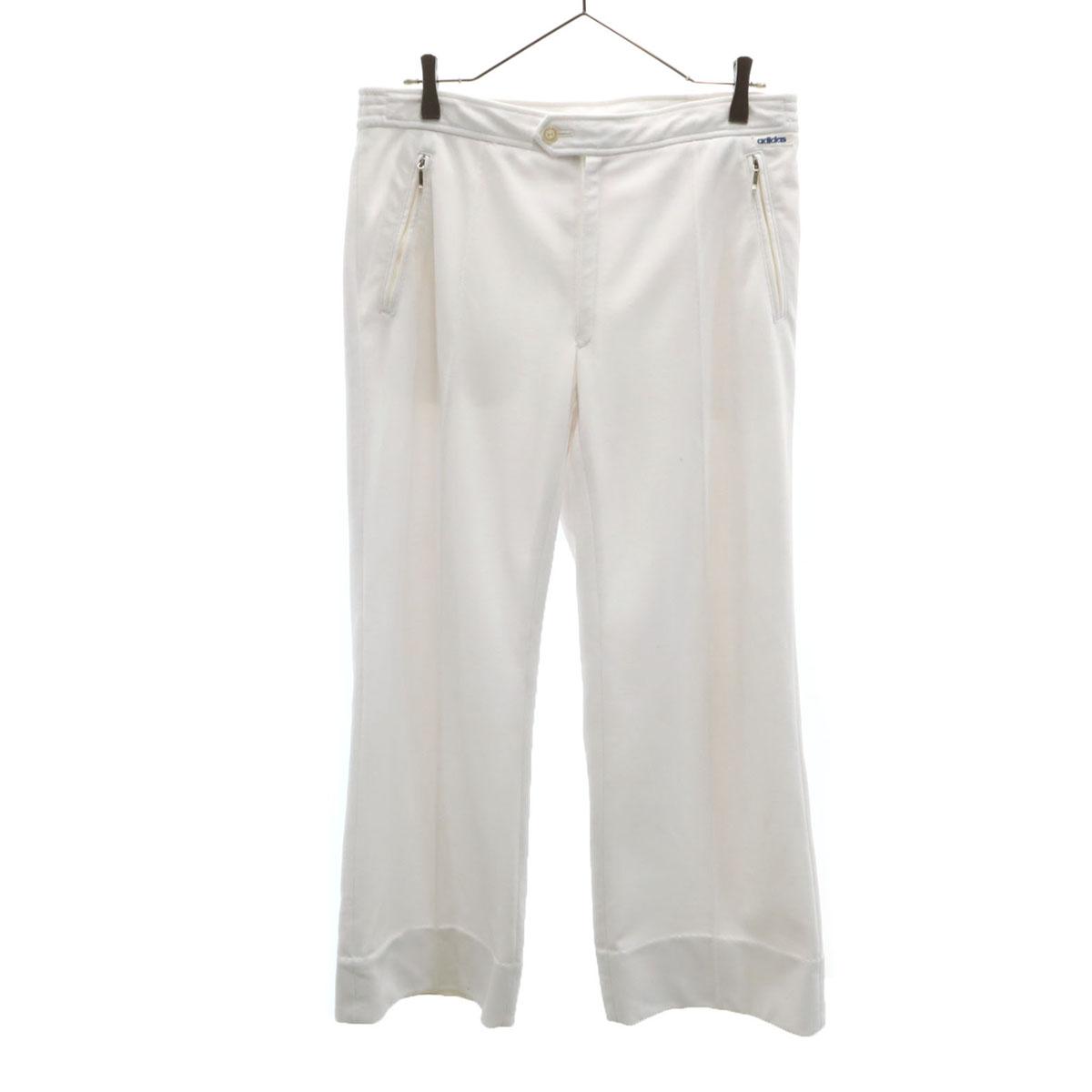 

adidas 70-е винтажные брюки слаксы O белый Descente Мужские Б/У