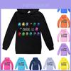 Kinder Mädchen Jungen Hoodies Among Us Spielmuster Kapuzenjacke Oberteile Alter 3-14 Jahre