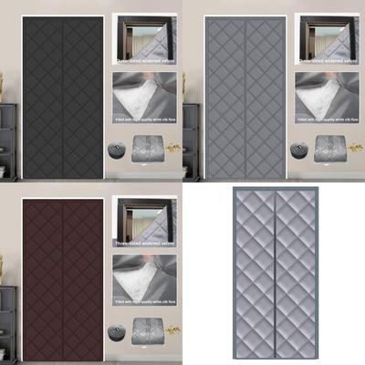 Warmth And Winter Windproof Thickening Door Curtain For Daily Use Household