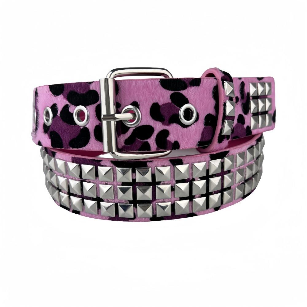 PU Material Women's Leather Belt Needle Buckle Casual Waist Belt  Pants Decoration