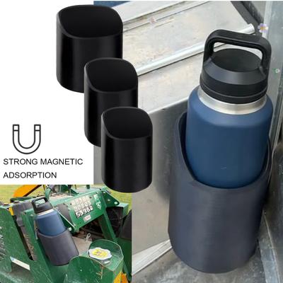 Magnetický Držák na Láhve pro 46/50/64 Oz Odolné Držáky na Hrnek Pasuje na Traktor Ledničku Jachtu Obytný Vůz Vysokozdvižné Vozíky Autobus Nákladní Auto