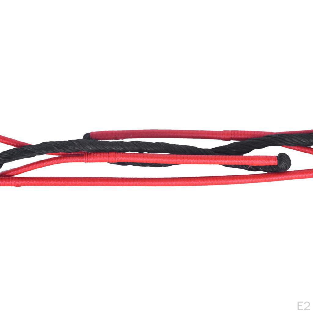 Nylon Bow String for Traditional and Recurve Bows - Customizable Options Size Color