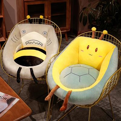 Autumn And Winter Warm Hip Cushion Office Plush Futon Butt Cushion Car Non-Slip Cushion