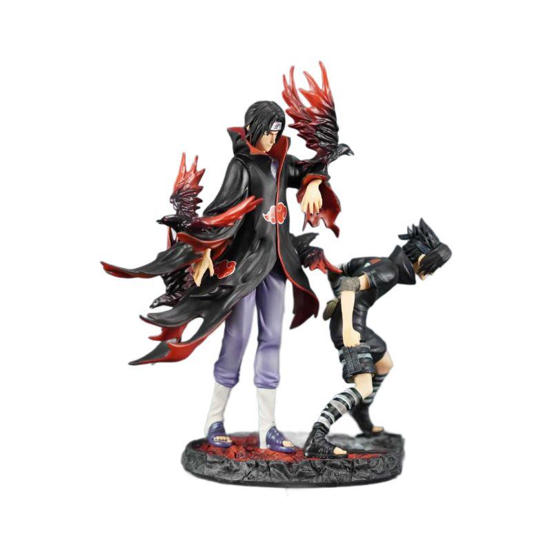 MZ Zuo Hokage Bonds: Uchiha Itachi & Sasuke Naruto Ninja Figure Ornament GK Statue