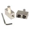 Double 1/0 AWG To 1/0 Offset Amp Inputs 0Gauge for Car Speaker Modification