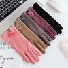 Damen Niedliche Touchscreen Nerzfellhandschuhe - Warm, Plus Samt, Ideal zum Radfahren & Autofahren