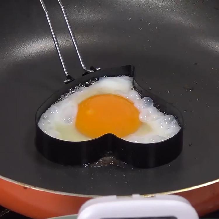 4 Pack Eggs Pancake Rings Stainless Steel Material for Fried Egg Kitchen Gadgets