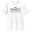 Fratellis Family Restaurant The Goonies TShirts for Men  Casual Cotton Tees Crewneck Short Sleeve T Shirts New Arrival Tops