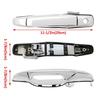 Door Handle Front Rear 4PCS For Chevy Silverado Tahoe GMC Sierra Denali 2007-14