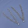 Rhinestone Bridal Headpiece: Handmade Wedding Forehead Chain & Hair Accessories A484