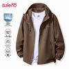 Baleno Herren Freizeitjacke mit Wal-Print