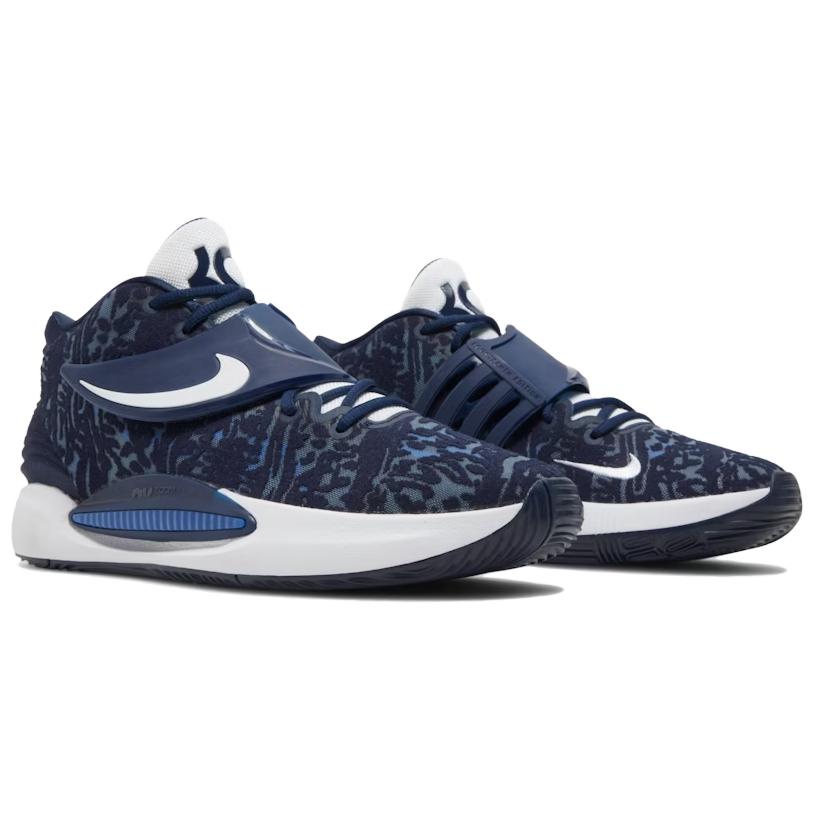 Nike KD 14 TB College Navy Men Sneakers Blue White DM5040-400