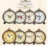 European Retro Vintage Atmosphere Desk Clock Creative Ornament