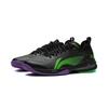 Li Ning Sprint Pro Badminton Shoes Unisex Low Top Black/Green AYAS012-2