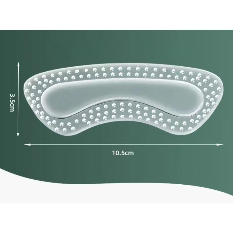 1Pair Non Slip Shoe Pads High Heels Adjustable Gel Heel Protectors Women Silicone Cushion Foot Care