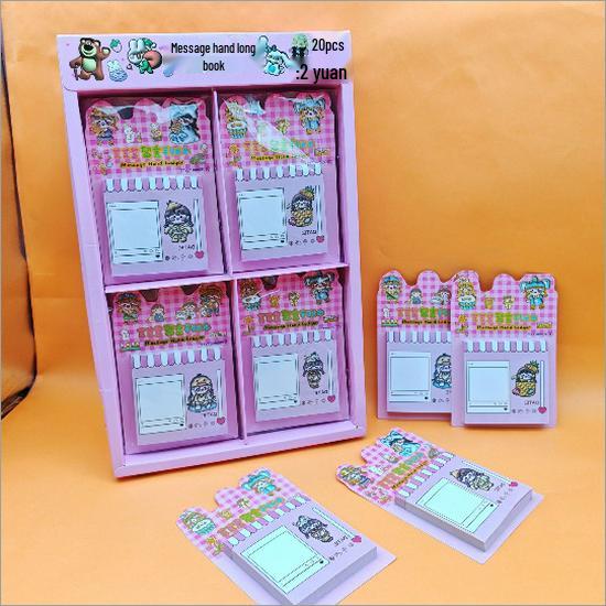 Egg Boy Cartoon Sticky Notes Notebook: Cute, Portable, Student Stationery