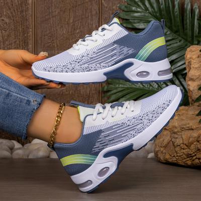Damenschuhe Frühling Vielseitig Freizeitschuhe Atmungsaktiv Weiche Sohle Sneaker Schnürung Laufschuhe Lässig Täglich Bequem Leichte Sneaker