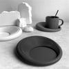 Silicone Heat Insulation Mat Waterproof Coffee Coaster Teas Coffee Cup Tray Home Car Key Storage Trays Easy To Use