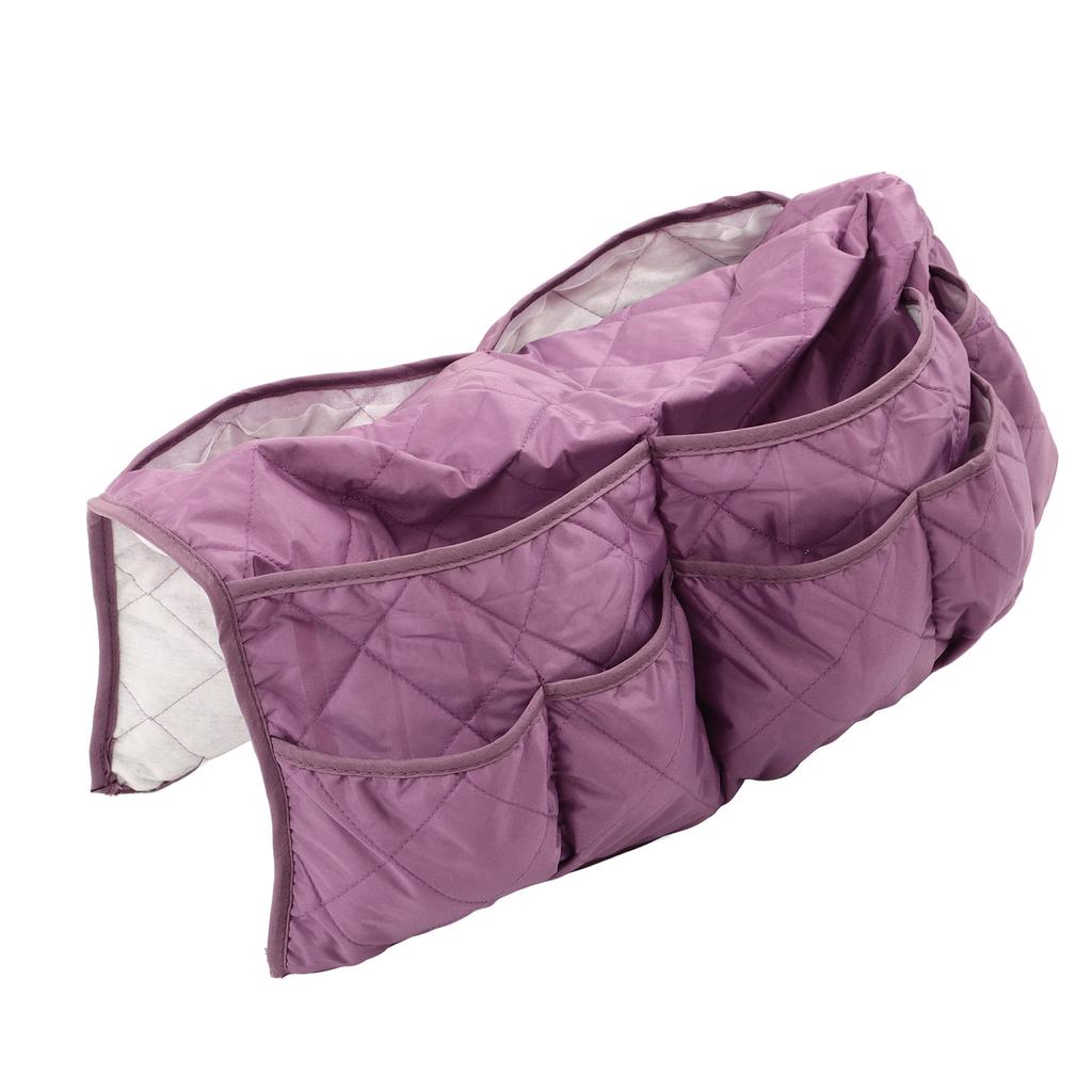 Geantă de depozitare pentru brațul canapelei 14 buzunare Capacitate mare Impermeabilă Depozitare lângă pat Organizator suspendat pentru