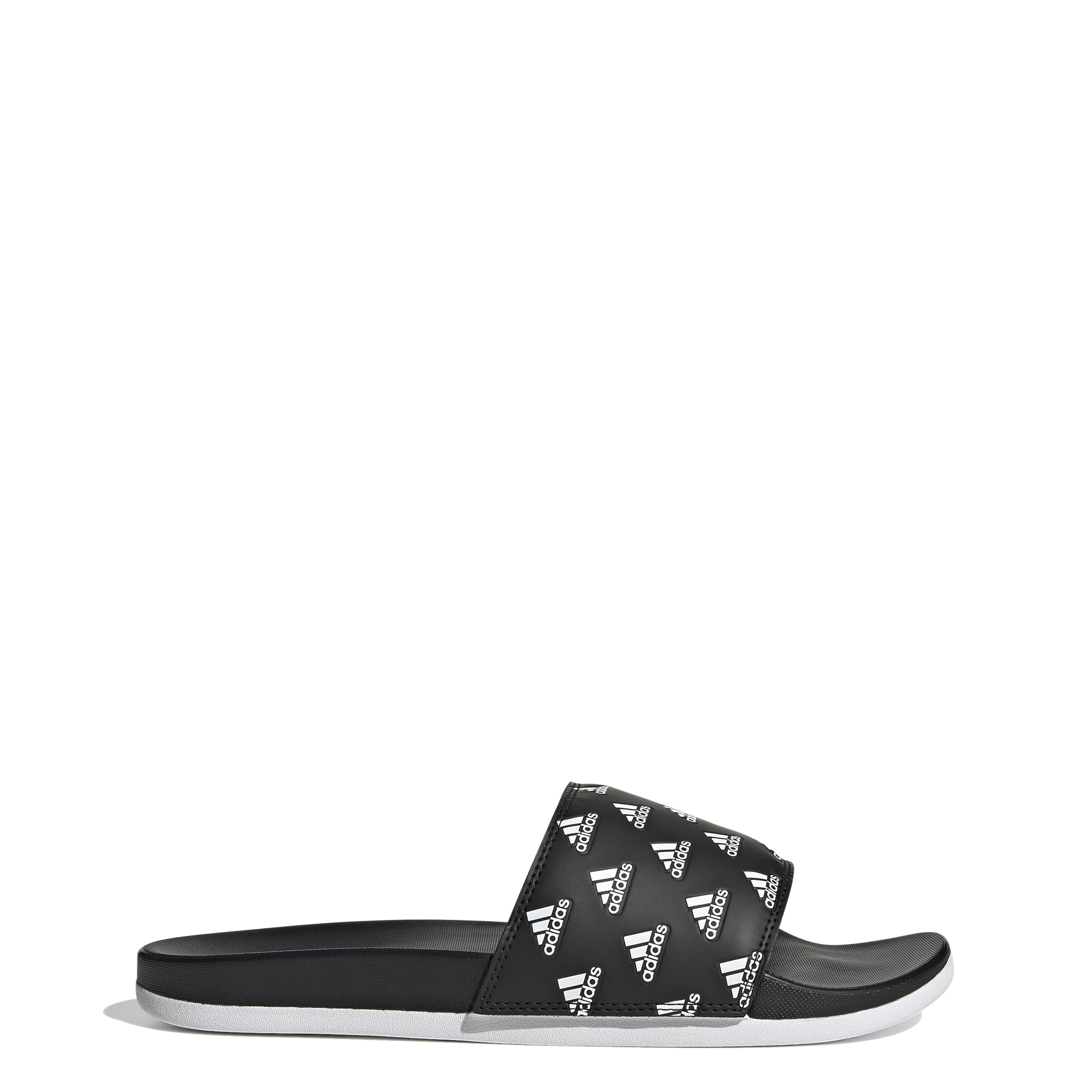 

Спортивные сандалии Adilette Comfort Sandals LQB26 Core White см [Adidas] Черный/Белый/Обувной (GV9735) +26,5