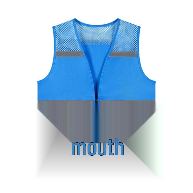 Multi-Pocket Reflective Vest for Drivers, Sanitation, Traffic, Cycling & Construction