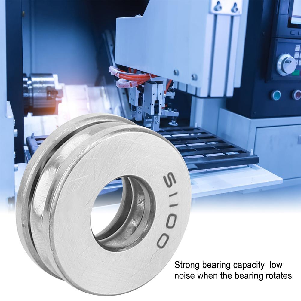 51100 Bearing Thrust Bearing, Thrust Bearing, Premium Steel, Low Noise, Service Life, Dustproof, Strong Bearing Capacity for Rotation