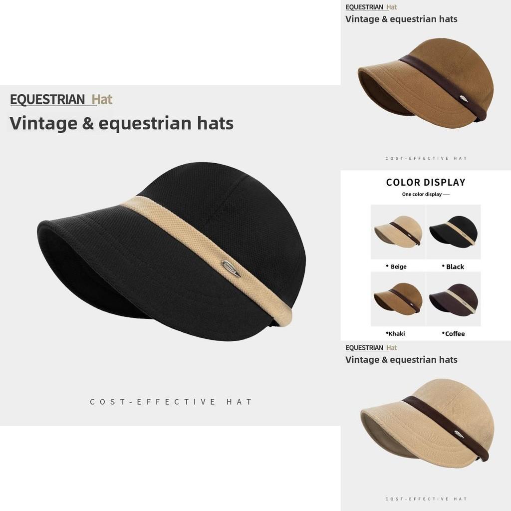 Womens Casual Equestrian Cap With Windproof Warmth For Fall Winter Fashion And Sun Protection