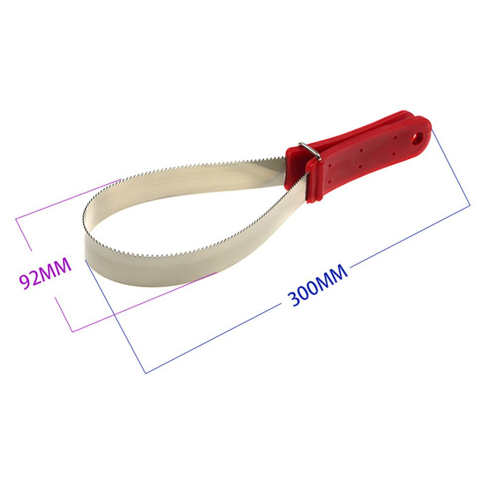 Stainless Steel Horse Sweat Scraper Itching Relief Grooming Shedding Tool with Teeth