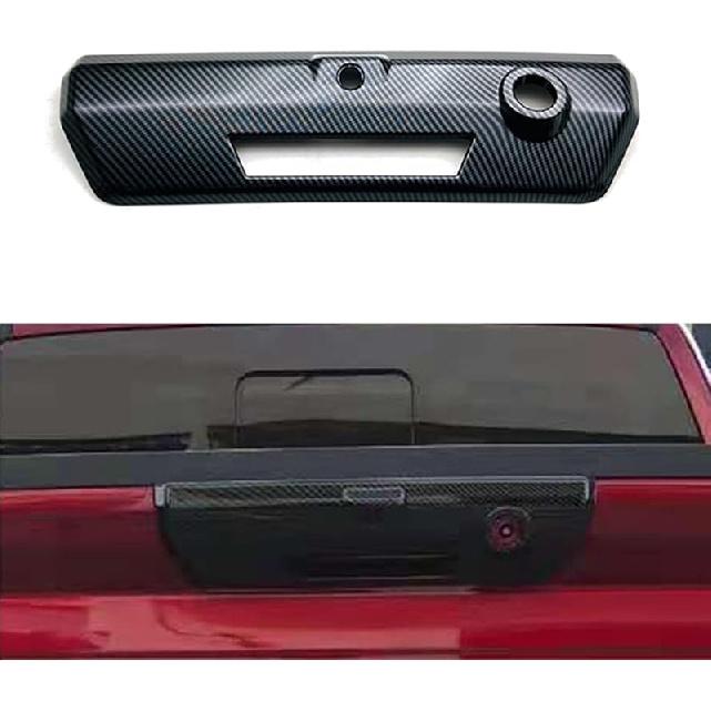 Exterior Door Handles Molding Cover Trim 4PCS Black Car Decoration Accessories for Ford F150 F-150 2021 2022 2023 2024