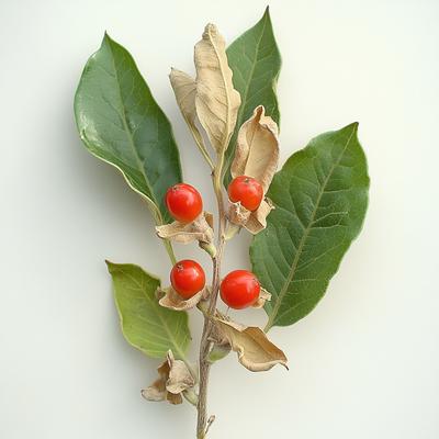 80 Indian Ginseng Seeds (Withania Somnifera) - Semi-Wild Permaculture