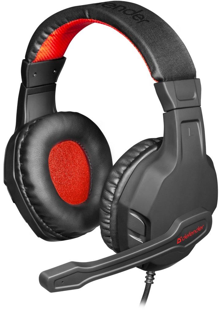 Defender CUJO Gaming 4 pin headphones with microphone + 2x mini jack adapter + GAME