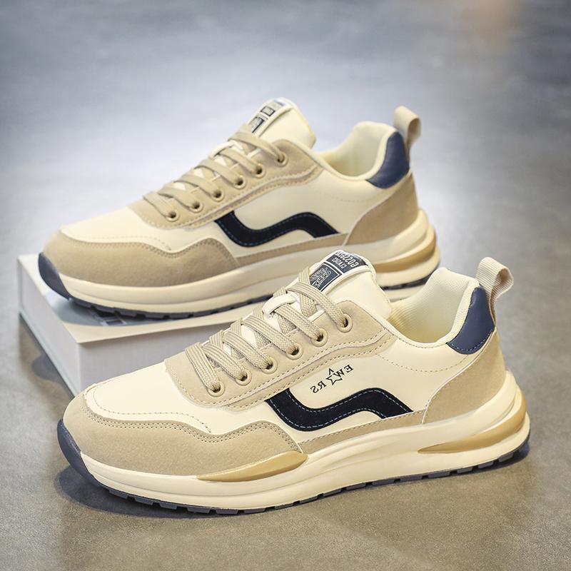 Forrest Gump Shoes Autumn Casual Sports Shoes Soft Sole Leather Surface Running Trendy Shoes Warm Cotton Shoes Winter