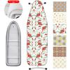 Ironing Board Cover Scorch Resistant Premium Cotton Padding Anti-Slip Washable Reusable Cover for Home Laundry Room Use