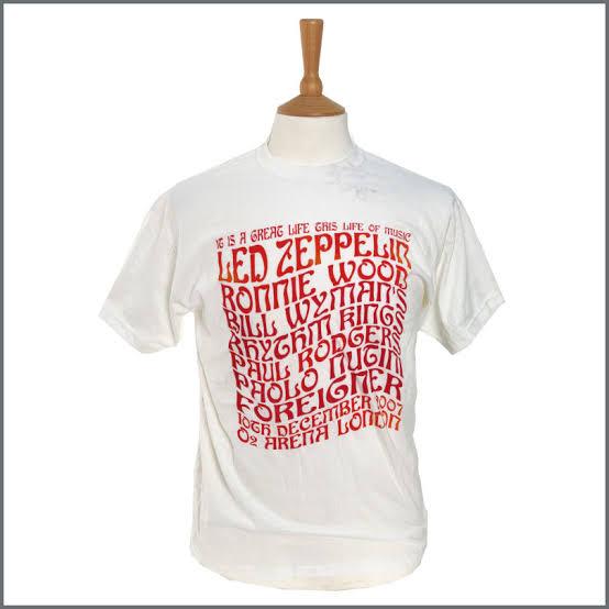 T-shirt Unisex Oversize Led Zeppelin Streetwear Cotone Nuovo Retrò Maniche Corte Stampata Y2k Maniche Corte Classica Alta Qualità