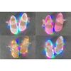 Mini Melissa Sandalen Schmetterling LED Lichter Prinzessin Parfümiert Kind Symphonie