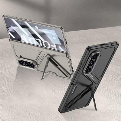 Suitable for Samsung Zfold6 Mobile Phone Case Fold6 Full Inclusive Protective Case Personalized New Vision Bracket Case Anti Fall