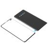 Mobile Phone Back Glass Cover and Outer Glass Panel Replacement for Samsung S10+Plus(Black )