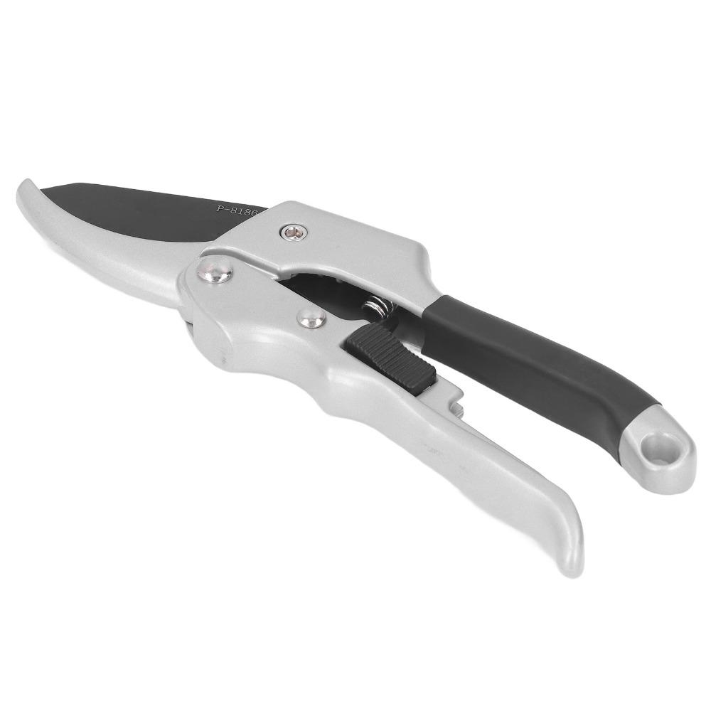 Hand Operated Pruning Shears Silver Garden Pruning Tool Durable Garden Clippers