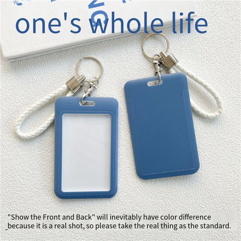 Macaron Solid Color Protective Case, Student Meal Card, Campus Card, Access Control Certificate, Door Card Case, Key