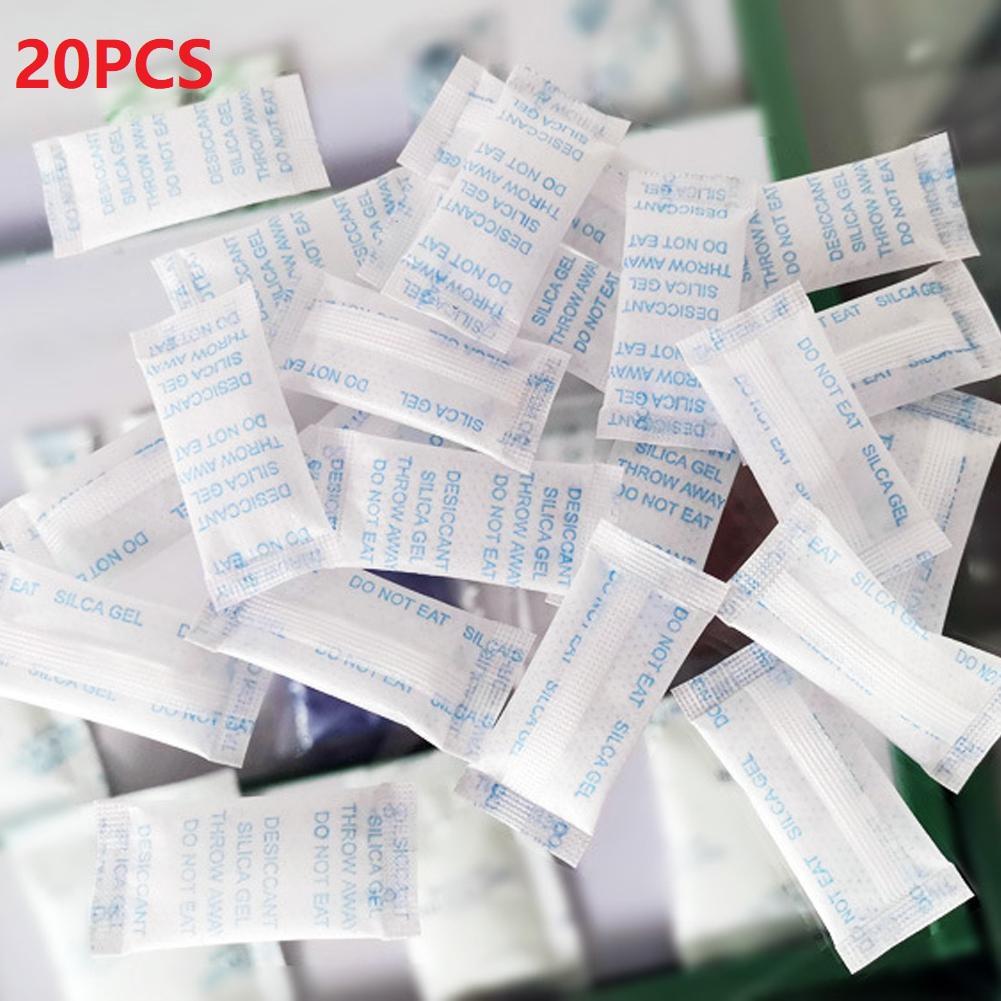 0.5g Non-Toxic Silica Gel Sachet Desiccant Damp Kitchen Room Moisture Absorber Dehumidifier Anti Humidity Bag Clothes Storage