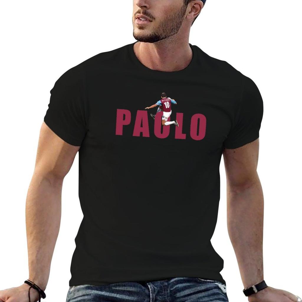 Legend Paolo Di Canio Tshirt Daily Casual Short Sleeve Tee Shirt