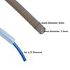 Mini 3D Printer PTFE Pipe 1.75mm Bambulab Ptfe Tube 4m White Grey AMS LITE for Bambu Lab Ptfe Tube 2.5mm 4mm Filament Parts