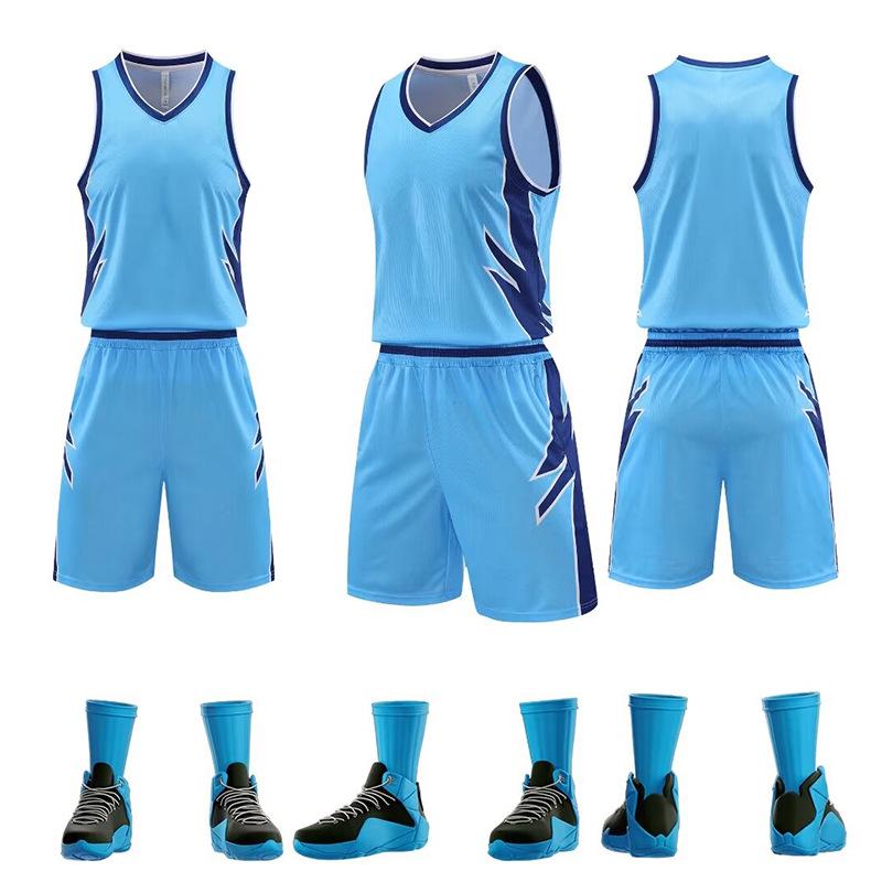 Speedy Adult & Kids Custom Basketball Uniform Set - Breathable, Sweat-Absorbent Jersey