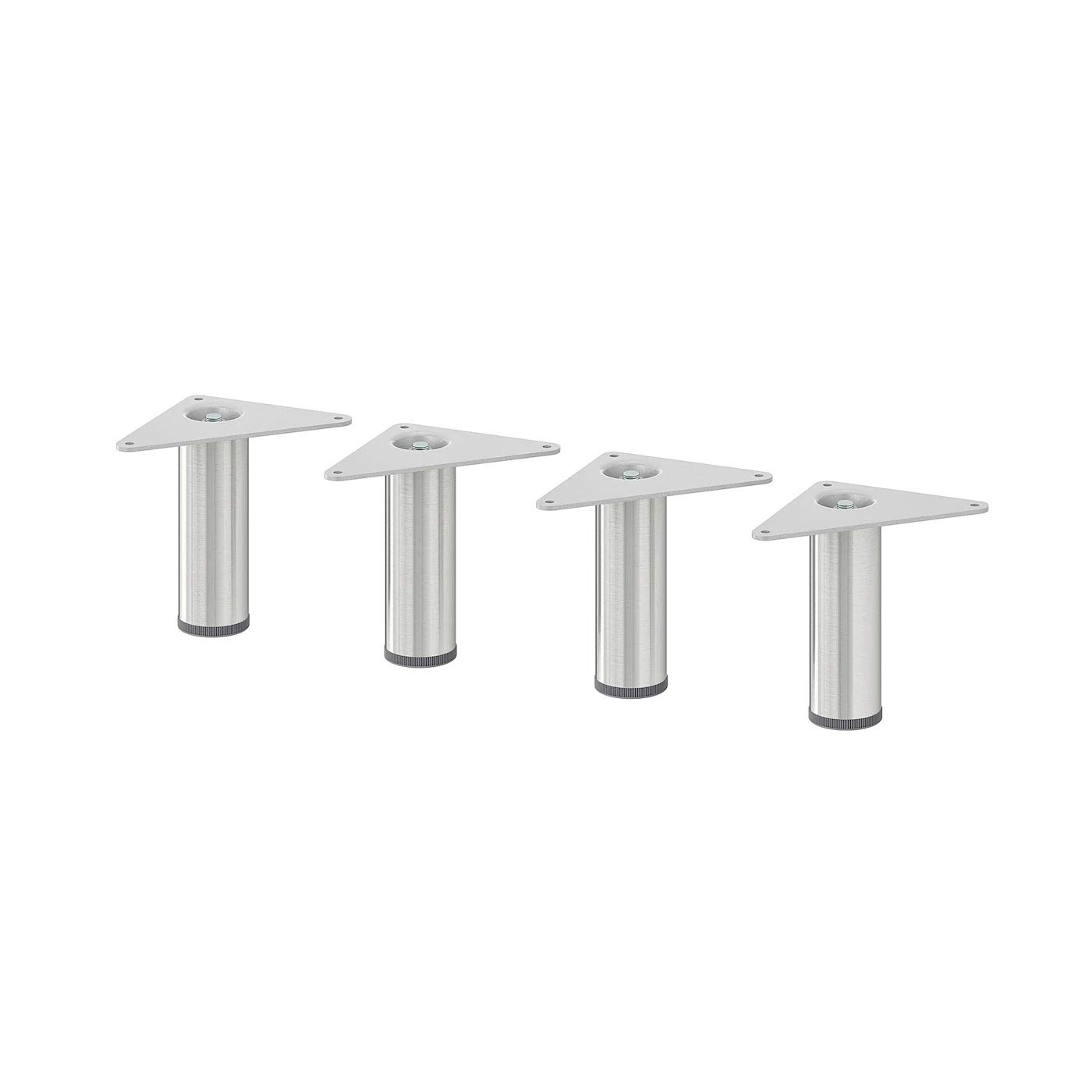 

Ножки IKEA 10 комплект металлических EKET см, 4, (804.289.08)
