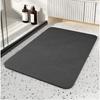 Modern Simple Toilet Absorbent Quick Dry Dirty Mat Bathroom Door Non-slip Wear-resistant Diatom Mud Mat